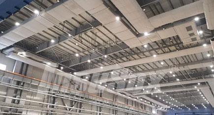 Pre-Insulated Air Duct for TPI Wind Blade Factory