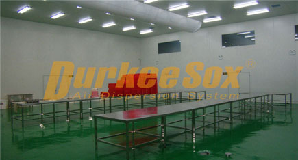 Yunnan Meat Processing Fabric Air Duct System